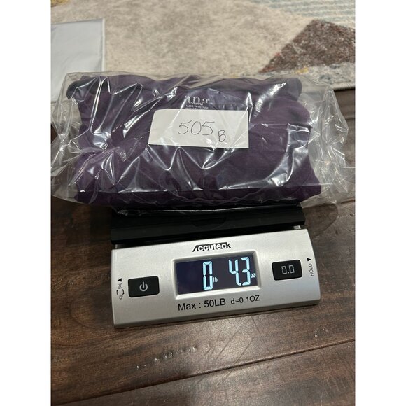 Ana Purple Petite T-Shirt Sequined Pocket Detail Sz PM - Picture 10 of 10